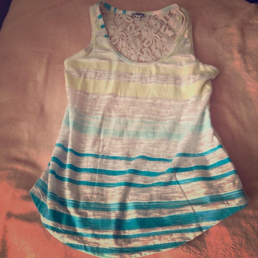 Express lace tank